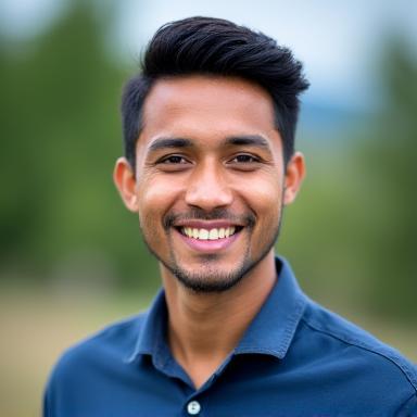 Headshot of Ahmad Rizal, Drone Pilot.